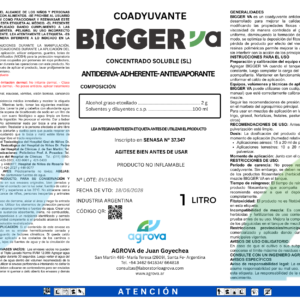 BIGGER VA – Coadyuvante antideriva y antievaporante